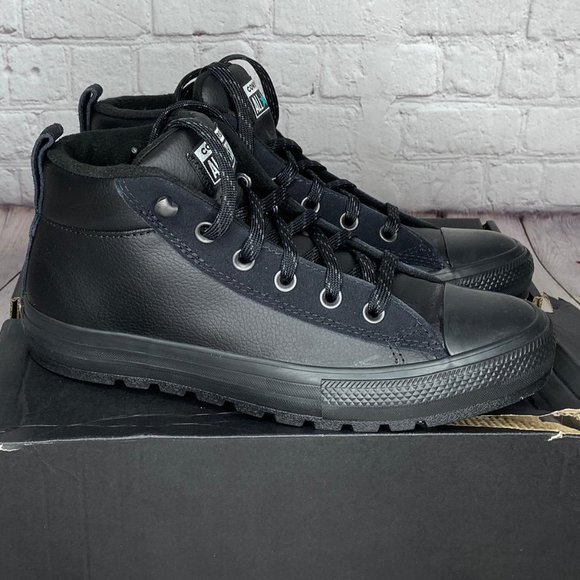 converse street mid black